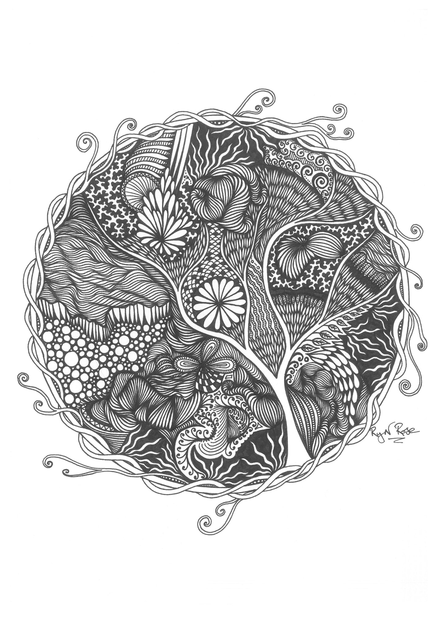 Selected from the Ryn Rose 2023 "100-day challenge" collection.