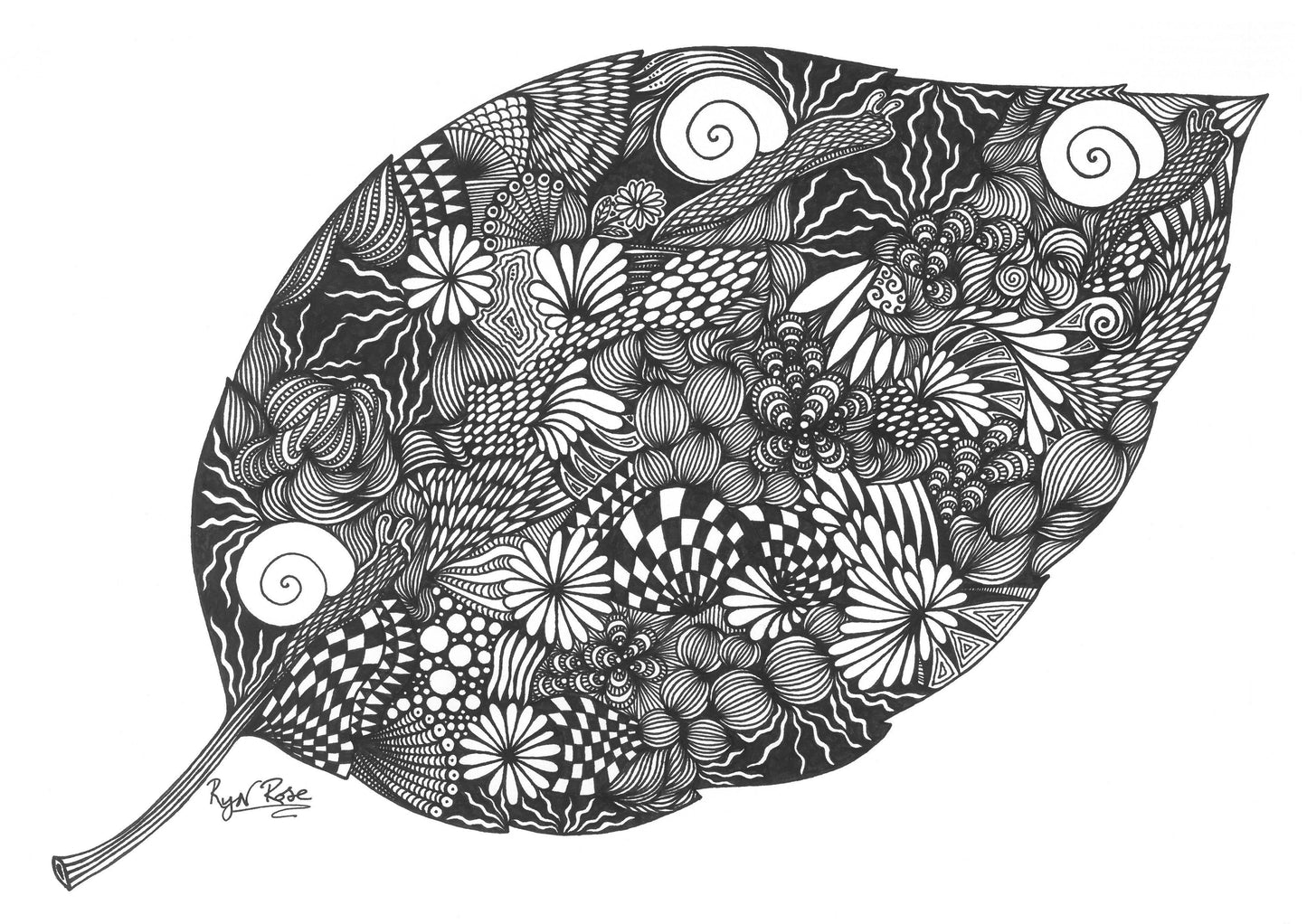 Selected from the Ryn Rose 2023 "100-day challenge" collection.