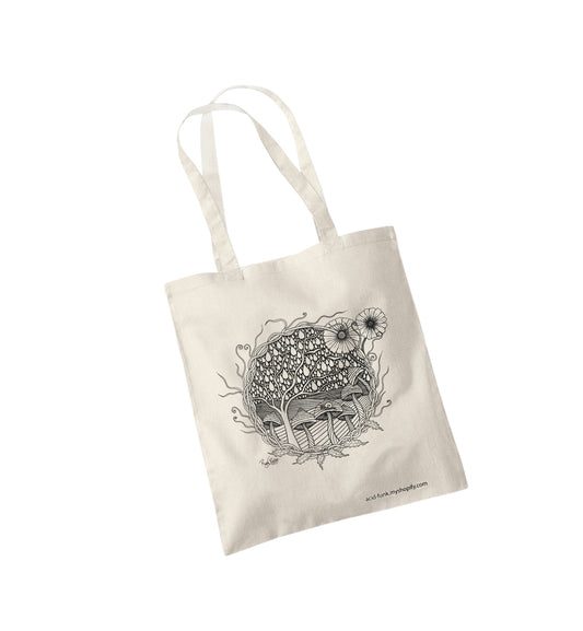 Ryn Rose Mushroom Tote Bag